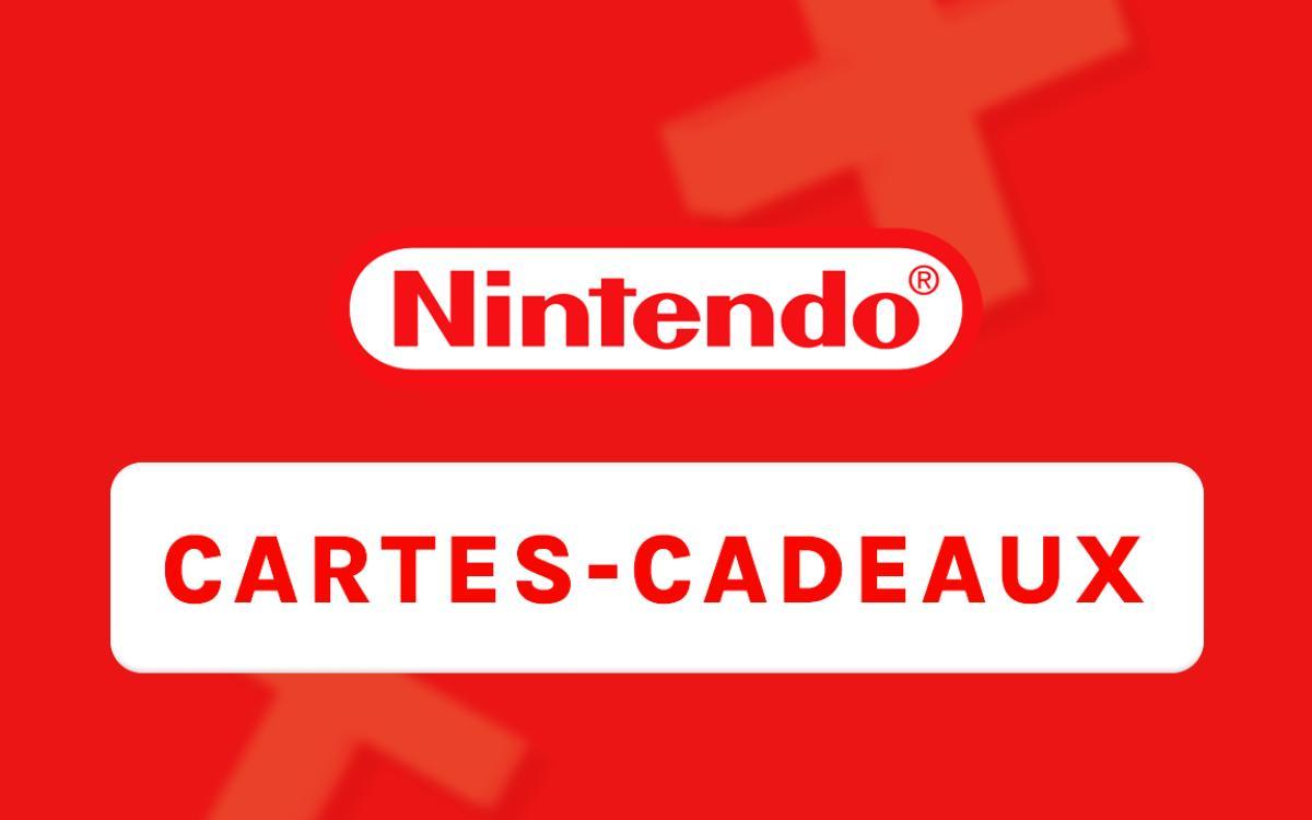 Profitez au maximum de votre expérience Nintendo avec les cartes-cadeaux Nintendo