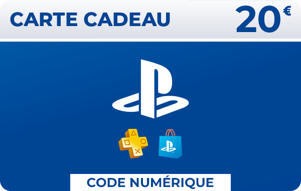 PlayStation Store Carte Cadeau 20 €