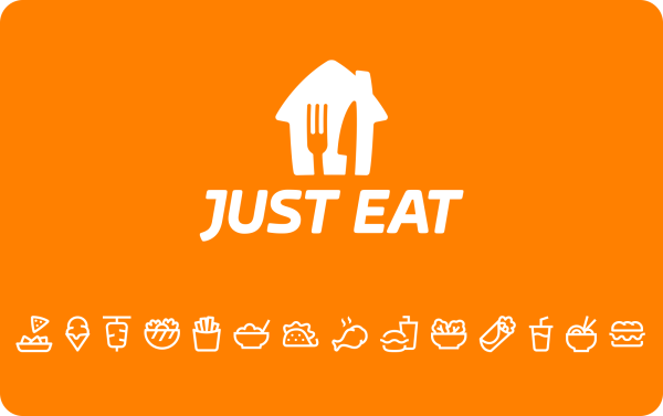 Just Eat Carte cadeau 15 € - 150 €