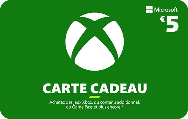 Xbox Carte Cadeau 5 €