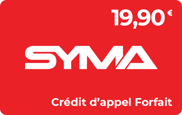 Forfait Syma 19,90 €