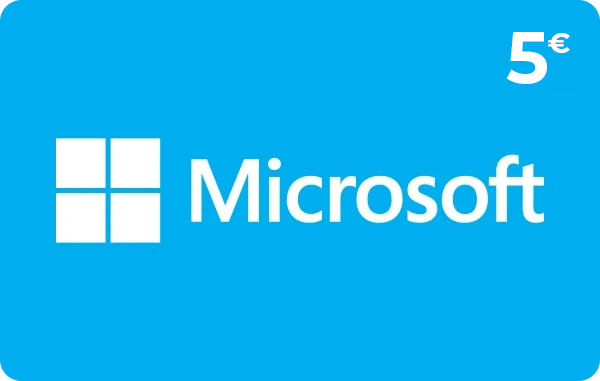 Microsoft Carte Cadeau 5 €
