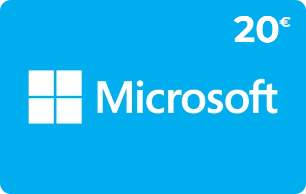 Microsoft Carte Cadeau 20 €