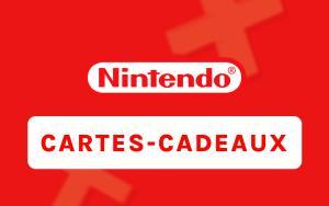 Profitez au maximum de votre expérience Nintendo avec les cartes-cadeaux Nintendo